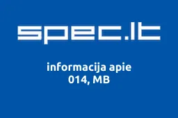 014, MB | spec.lt