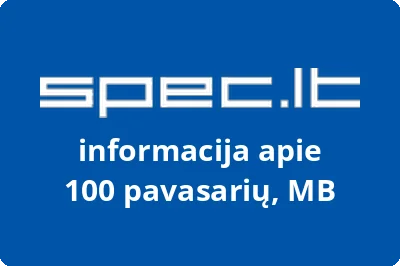 100 pavasarių, MB