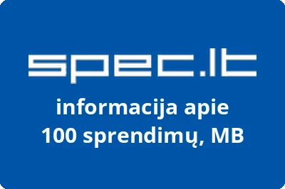 100 sprendimų, MB