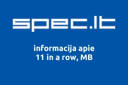 11 in a row, MB iliustracija