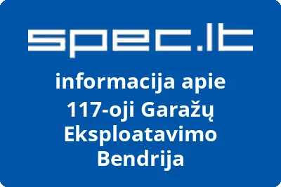 117-oji Garažų Eksploatavimo Bendrija