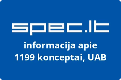 1199 konceptai, UAB