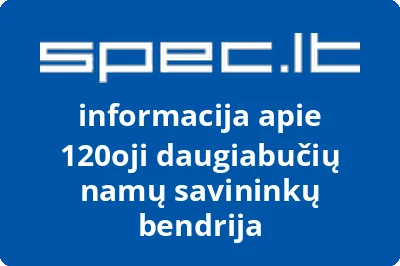120oji daugiabučių namų savininkų bendrija