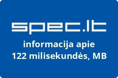 122 milisekundės, MB