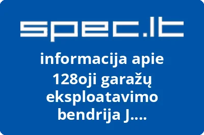128oji garažų eksploatavimo bendrija J. Basanavičiaus g.