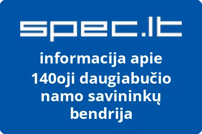 140oji daugiabučio namo savininkų bendrija