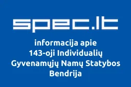 143-oji Individualių Gyvenamųjų Namų Statybos Bendrija