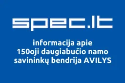 150oji daugiabučio namo savininkų bendrija AVILYS | spec.lt