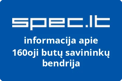 160oji butų savininkų bendrija