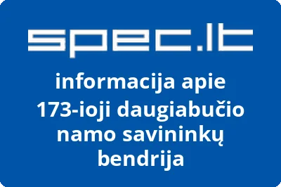 173-ioji daugiabučio namo savininkų bendrija