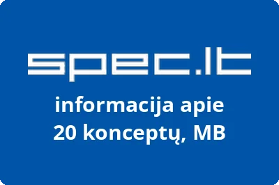 20 konceptų, MB