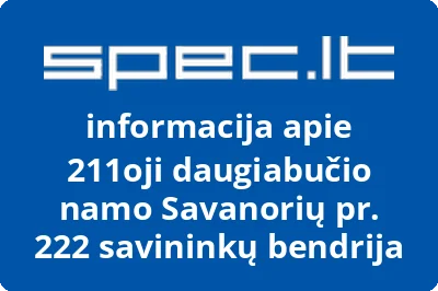 211oji daugiabučio namo Savanorių pr. 222 savininkų bendrija