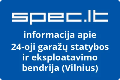 24-oji garažų statybos ir eksploatavimo bendrija (Vilnius)