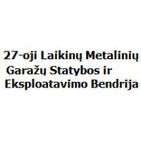 27-oji Laikinų Metalinių Garažų Statybos ir Eksploatavimo Bendrija