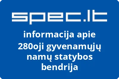 280oji gyvenamųjų namų statybos bendrija