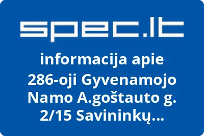286oji gyvenamojo namo A.Goštauto g. 215 savininkų bendrija