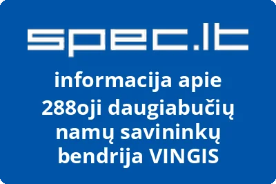 288oji daugiabučių namų savininkų bendrija VINGIS