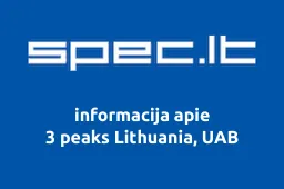 3 peaks Lithuania, UAB