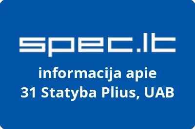 31 Statyba Plius, UAB