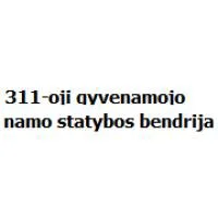 311-oji gyvenamojo namo statybos bendrija