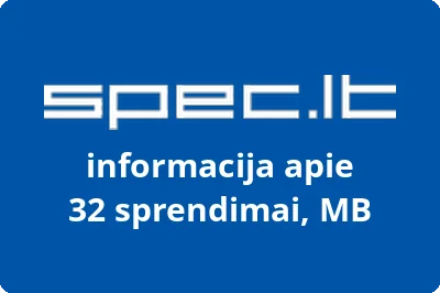 32 sprendimai, MB