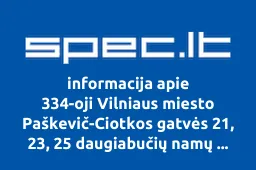 334-oji Vilniaus miesto Paškevič-Ciotkos gatvės 21, 23, 25 daugiabučių namų savininkų bendrija