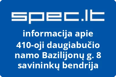 410-oji daugiabučio namo Bazilijonų g. 8 savininkų bendrija