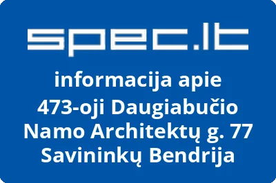 473oji daugiabučio namo Architektų g. 77 savininkų bendrija