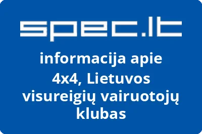 Lietuvos visureigių vairuotojų klubas 4x4