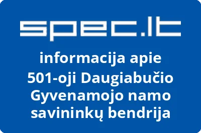 501-oji Daugiabučio Gyvenamojo namo savininkų bendrija