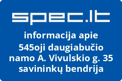 545oji daugiabučio namo A. Vivulskio g. 35 savininkų bendrija