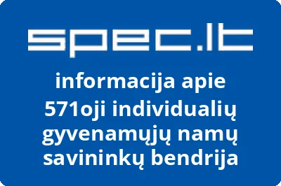 571oji individualių gyvenamųjų namų savininkų bendrija