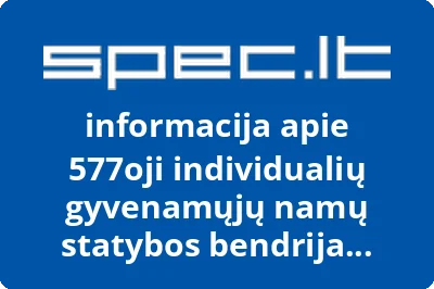577oji individualių gyvenamųjų namų statybos bendrija GUBOJA
