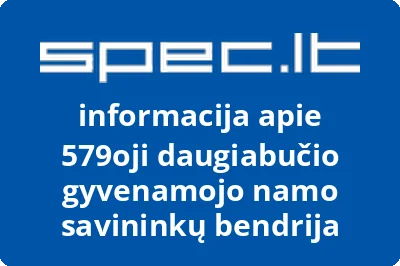 579oji daugiabučio gyvenamojo namo savininkų bendrija