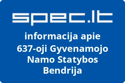 637-oji Gyvenamojo Namo Statybos Bendrija