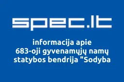 683-oji gyvenamųjų namų statybos bendrija "Sodyba | spec.lt