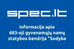 683-oji gyvenamųjų namų statybos bendrija "Sodyba