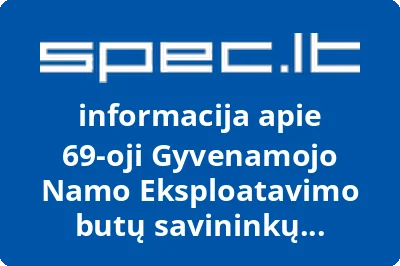 69-oji Gyvenamojo Namo Eksploatavimo butų savininkų bendrija