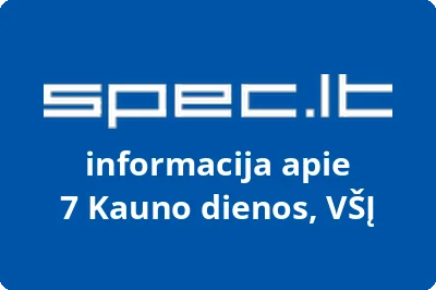 7 Kauno dienos, VŠĮ
