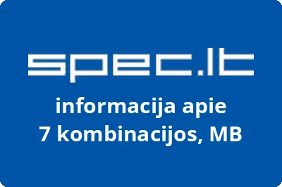 7 kombinacijos, MB