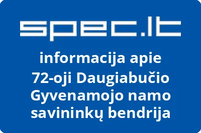 72-oji Daugiabučio Gyvenamojo namo savininkų bendrija