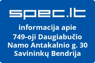 749oji daugiabučio namo Antakalnio g. 30 savininkų bendrija