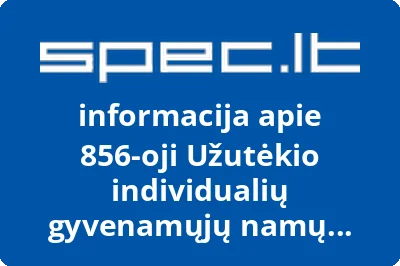 856-oji Užutėkio individualių gyvenamųjų namų savininkų bendrija