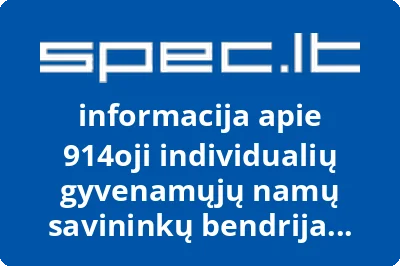914oji individualių gyvenamųjų namų savininkų bendrija Gabija