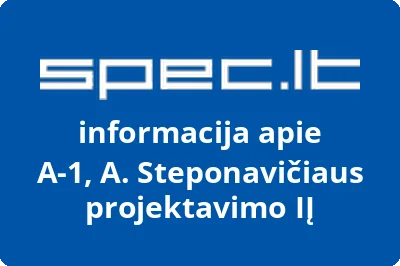 A-1, A. Steponavičiaus projektavimo, IĮ | spec.lt