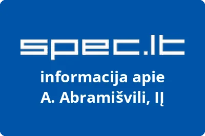 A. Abramišvili, IĮ