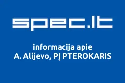 A. Alijevo, PĮ PTEROKARIS | spec.lt