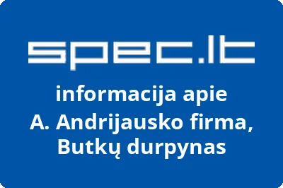 A. Andrijausko firma, Butkų durpynas