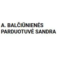 A. BALČIŪNIENĖS PARDUOTUVĖ SANDRA