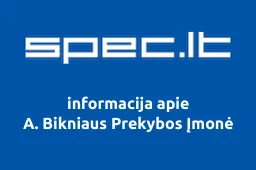 A. Bikniaus Prekybos Įmonė